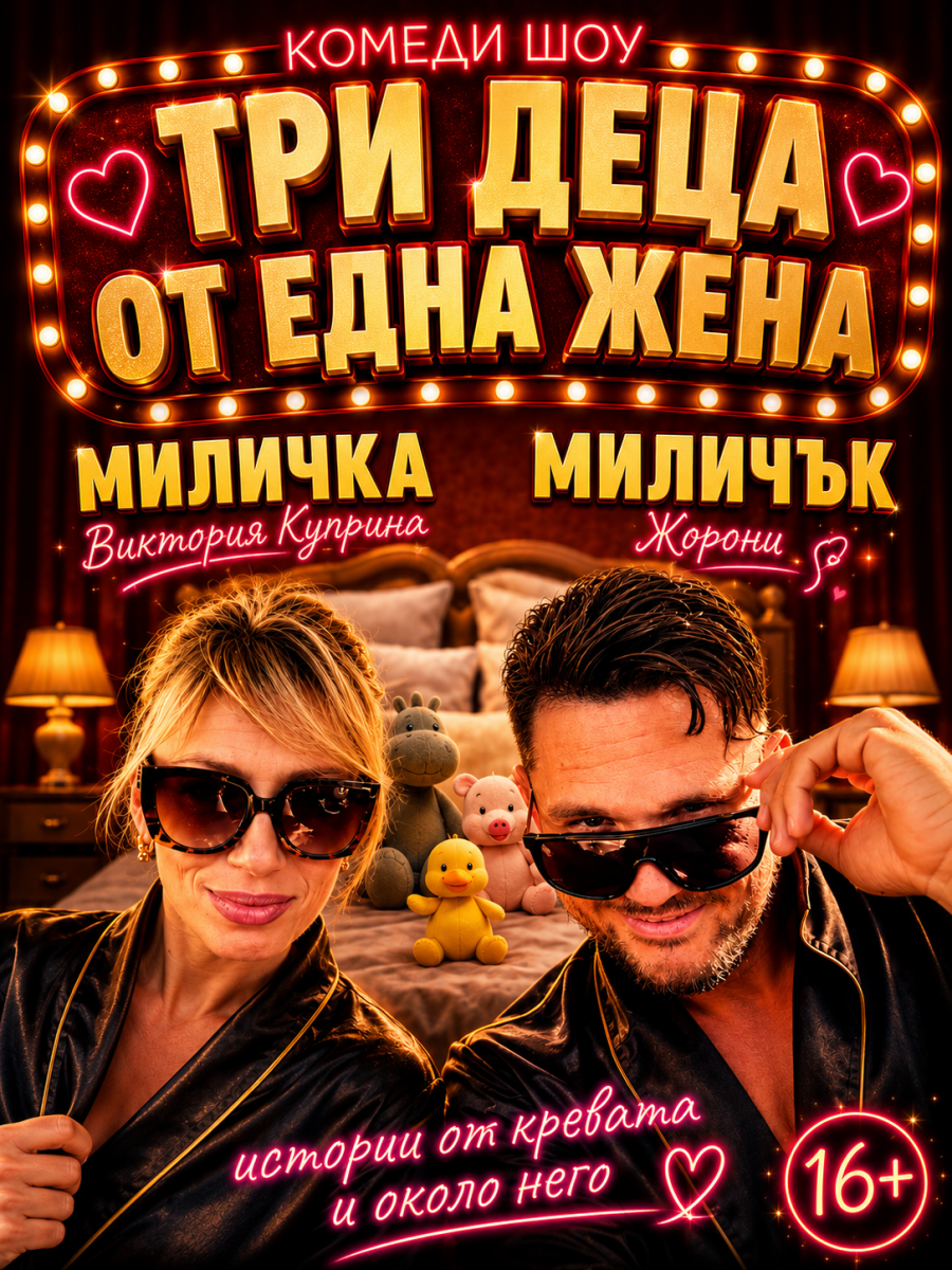 „Три деца от една жена“ – комедия